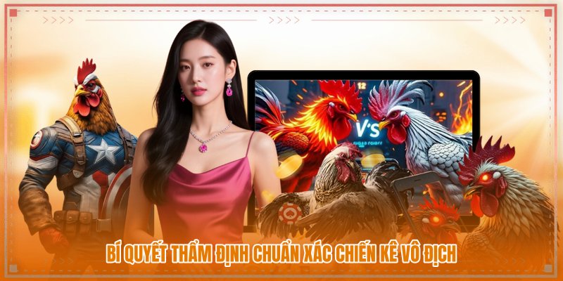 Bí quyết thẩm định chuẩn xác chiến kê vô địch